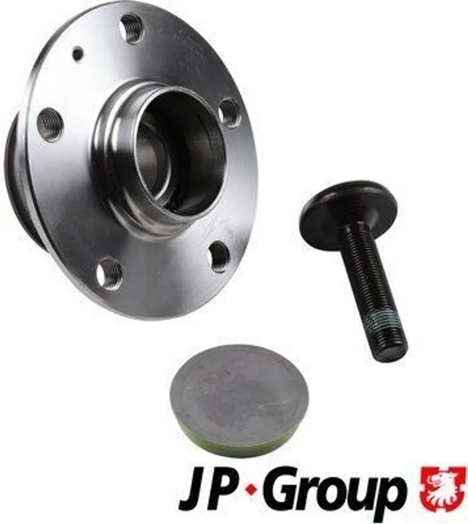 Kit roulement de roue arrière JP GROUP 1151403000 pour VW Golf VII 5G1