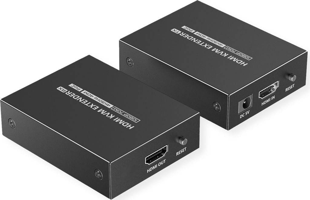 VALUE KVM Verlängerung über Cat.6/6A, HDMI 4K30, max. 40m