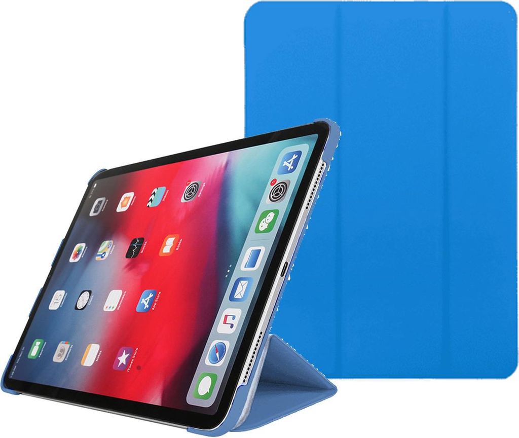 Pomologic BookCase - Schutzhülle für iPad Air 4./5. Generation, iPad Pro 11" 3./4. Generation (blau)