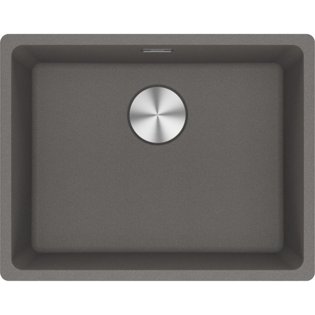 Franke Unterbaubecken Maris MRG 110-52 Fragranit Steingrau, Druckknopfventil