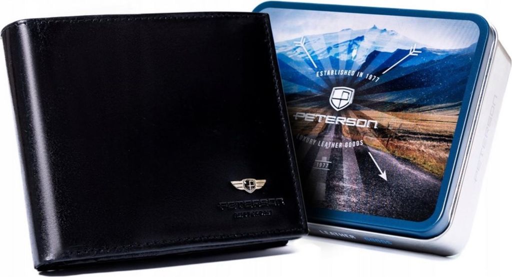 Peterson | Elegante Brieftasche, aus Naturleder, für Produktbild 