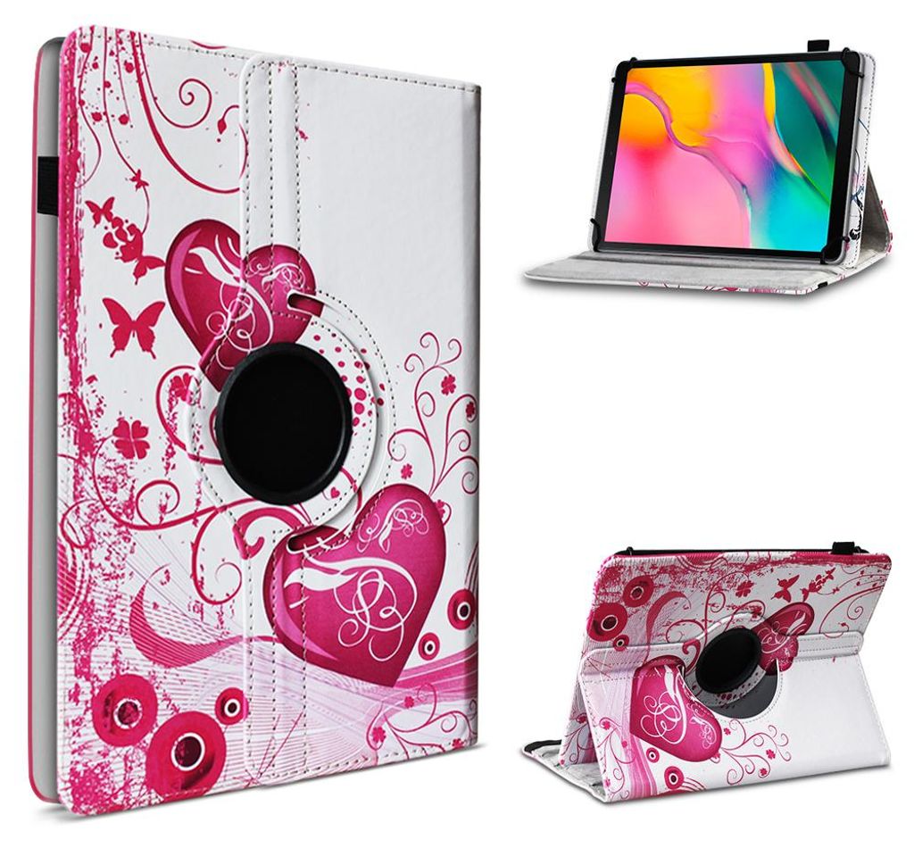 Tablet Tasche für Samsung Galaxy Tab A 10.1 2019 Hülle Schutzhülle 360° DrehbarFarben:Motiv 7
