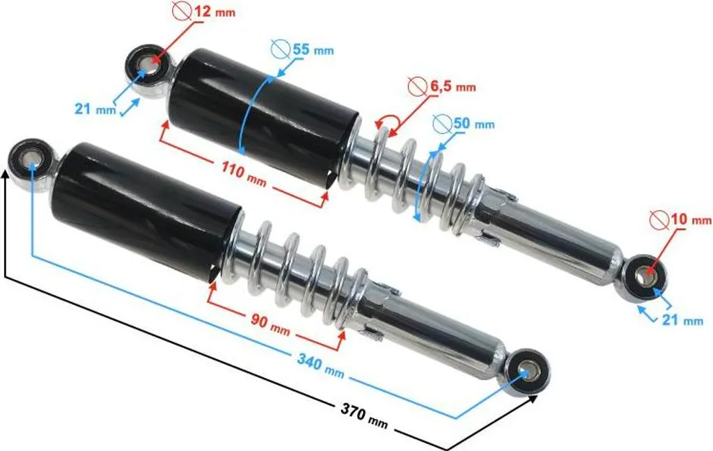 Amortisseur de suspension arrière Ranger Classic pour confort routier