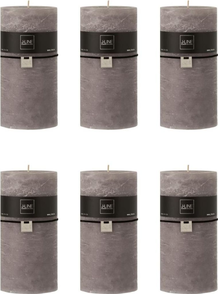 J-Line J-Line 4 Lampen Stehlampe - Metall - Dunkelbraun - Wohnaccessoires