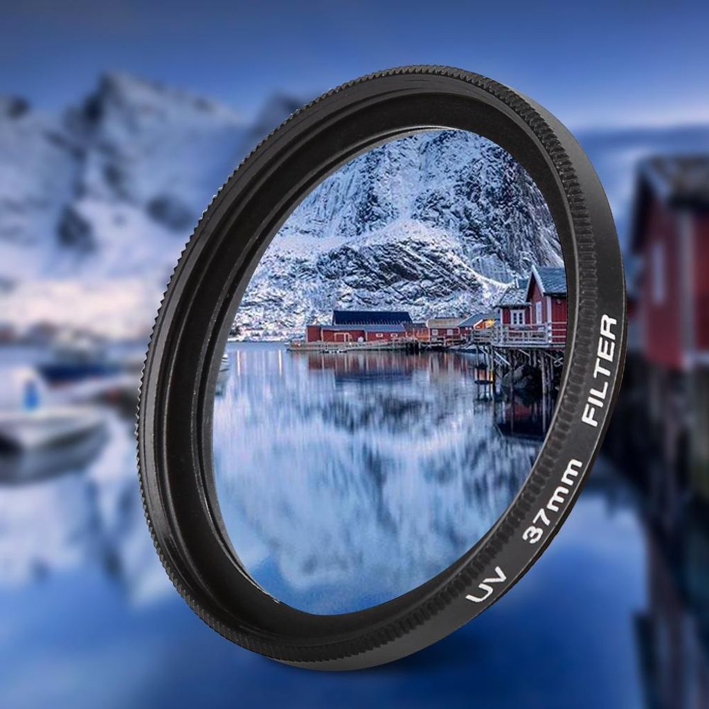 UV-37-mm-Schutzlinsenfilter für die YI II 4K Action-Sportkamera