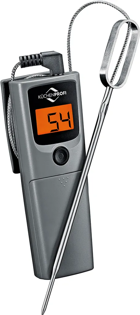 Thermomètre à Grillades Électronique avec Écran LCD et Sonde