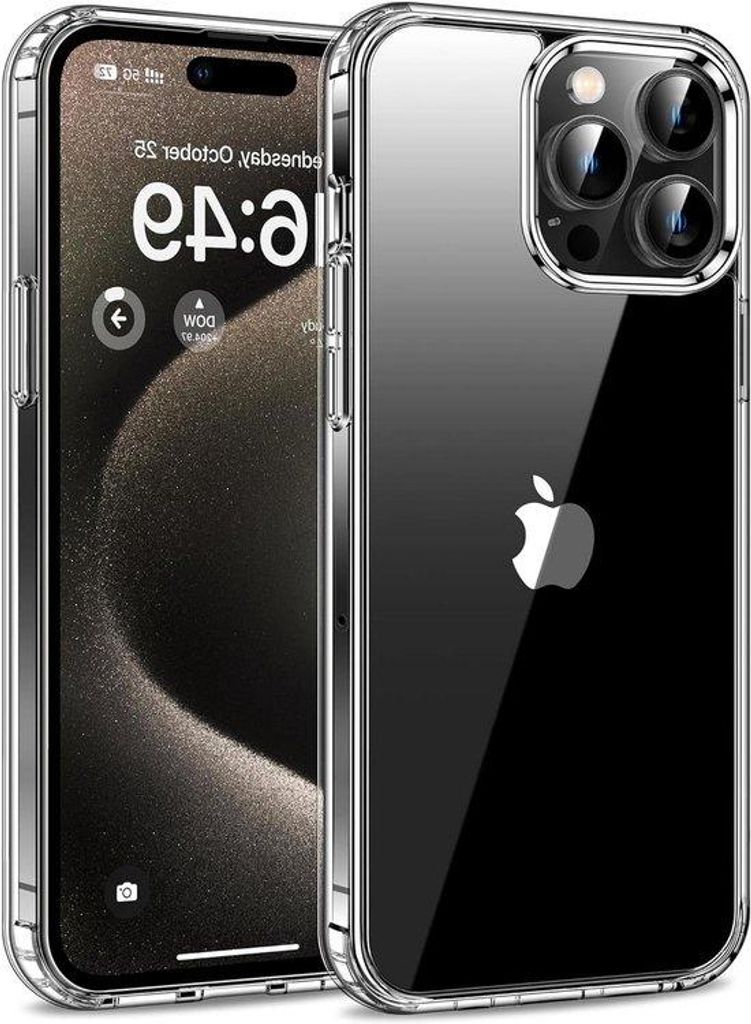 Schutzfolie für iPhone 15 Pro - transparent - anti-fading - Smartphone-Hülle - maximale Durchsichtigkeit