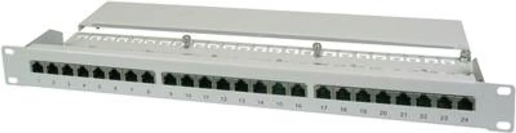 Panneau de Brassage Anti-Interférences Digitus DN-91524S 24p Cat5e