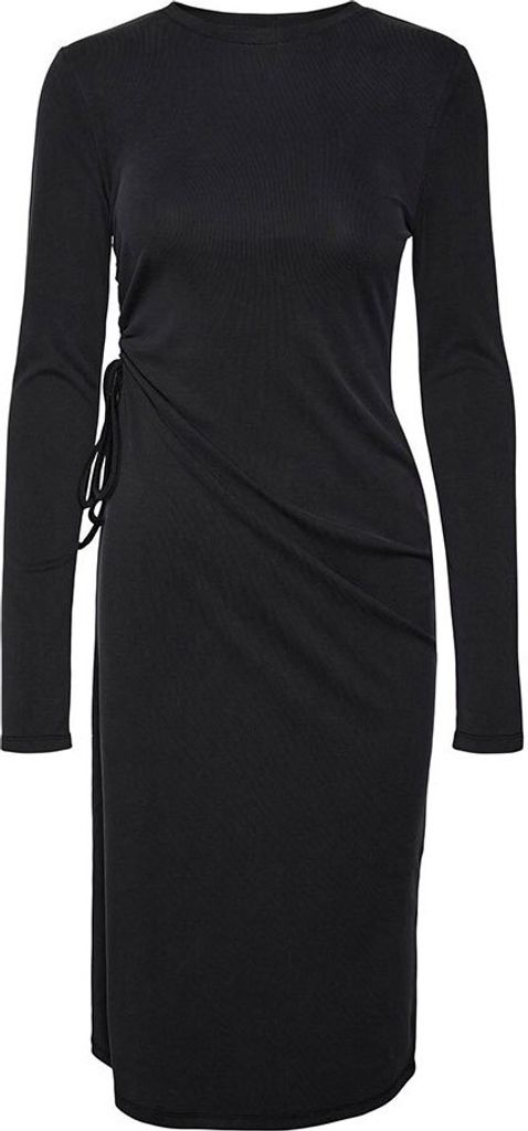 Vero Moda Phine Langes Kleid Mit Langen ärmeln Schwarz S Frau Schwarz S