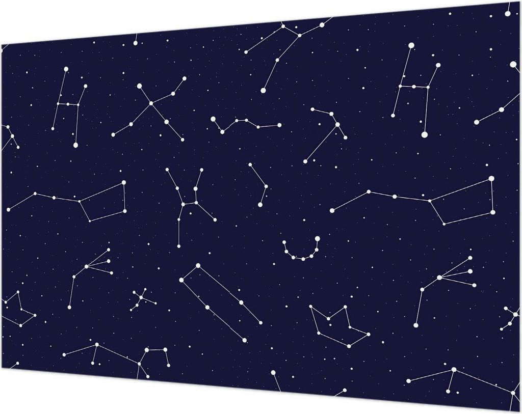 Wandtapete - Dekorative Tapete für Wohnzimmer- Tapetenfolie für Wanddekoration - 104x70 cm - Astro Sky