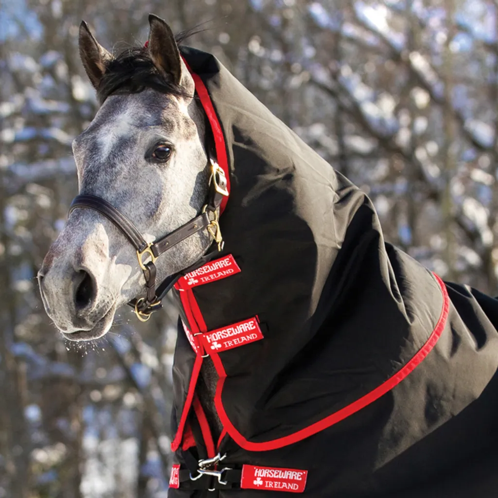 Accessorio Coperta Rambo Supreme Hood 250g - Nero e Rosso