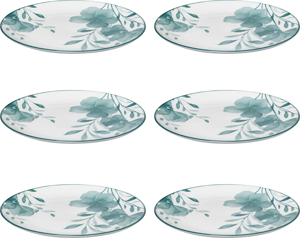 Set 6 Piatti Porcellana LILY 27 cm - Must-Have per la tua Tavola Social