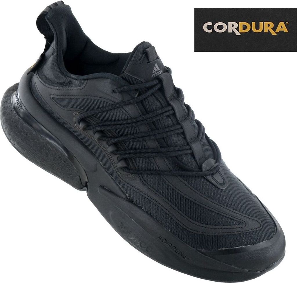 adidas Alpha Boost V1 CORDURA - Herren Sneakers Sport Schuhe Schwarz IF9839 , EU 41 1/3 UK 7.5