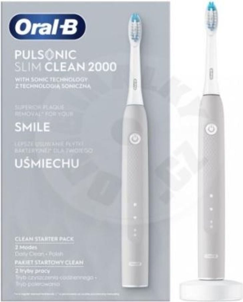 Oral-B Pulsonic Slim Clean 2000 - grau
