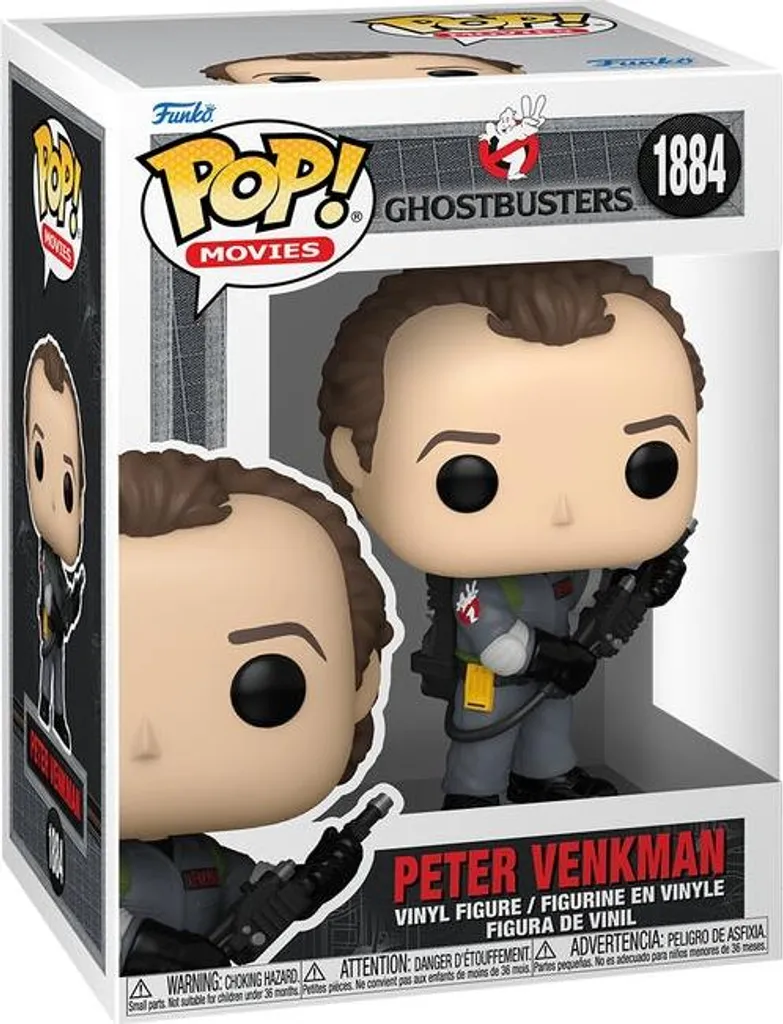 Figurine Funko Pop Peter Venkman Ghostbusters II pour décoration bureau