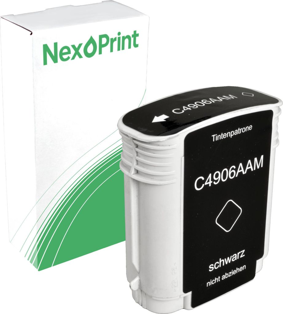 NexoPrint C4906A 940XL schwarz Druckerpatronen kompatibel zu HP OfficeJet Pro 8500 A Premium OfficeJet Pro 8500 Premier OfficeJet Pro 8500 Wireless...
