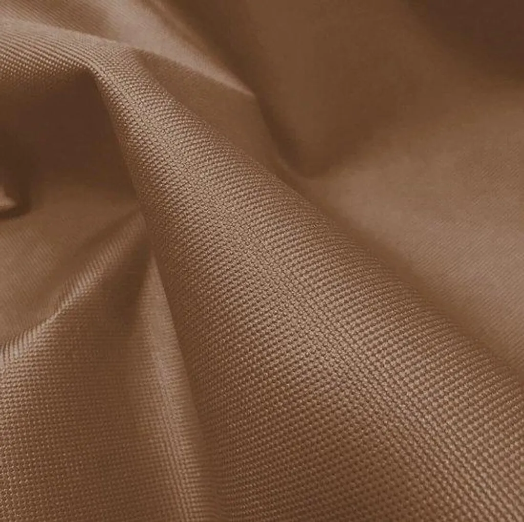 Tissu pour tente extérieur étanche 600D marron clair de 2 mètres