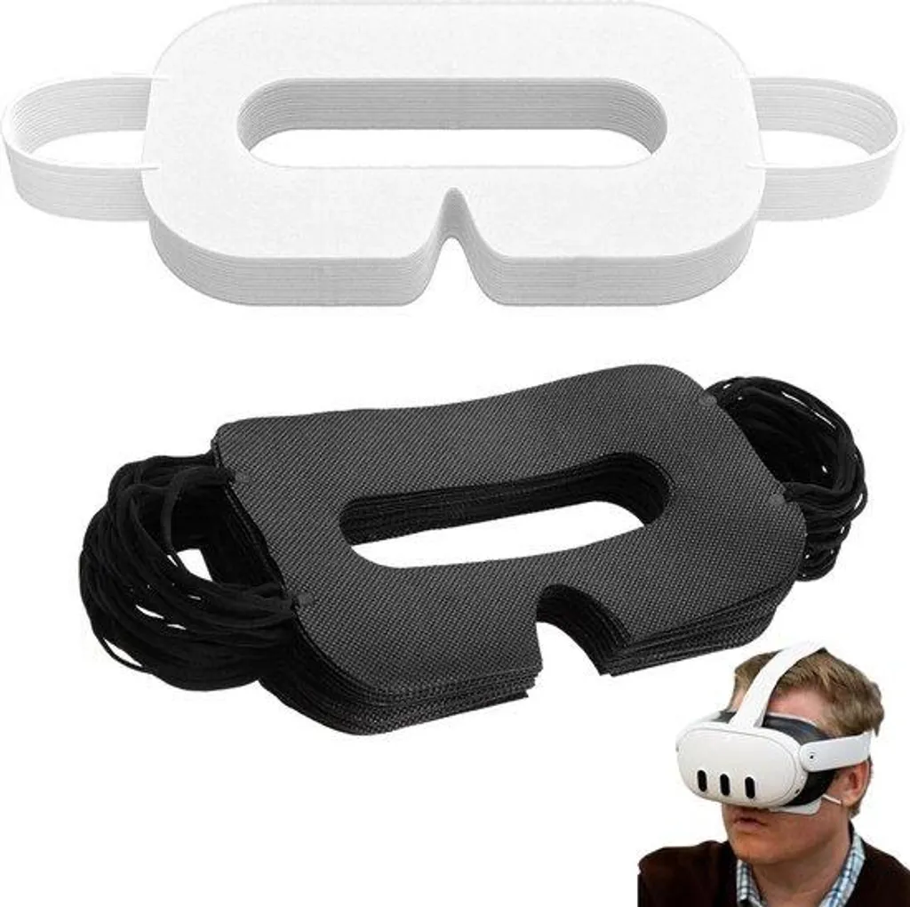 Casque VR hygiénique lavable noir multi-marques pour Oculus et Vive