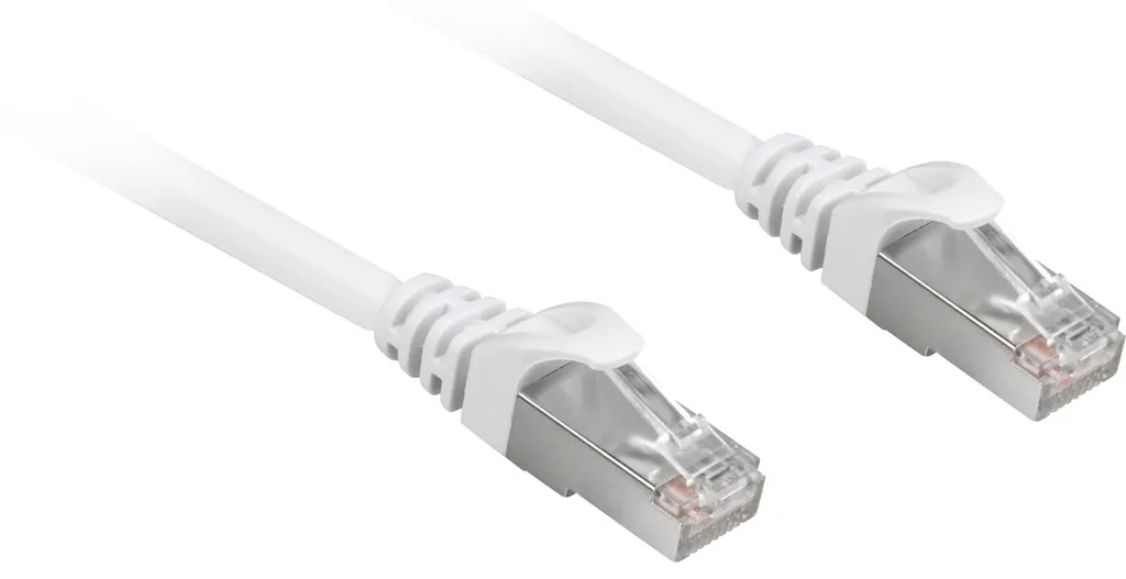 Câble réseau anti-interférence RJ45 CAT.6a SFTP Sharkoon LSOH 25cm