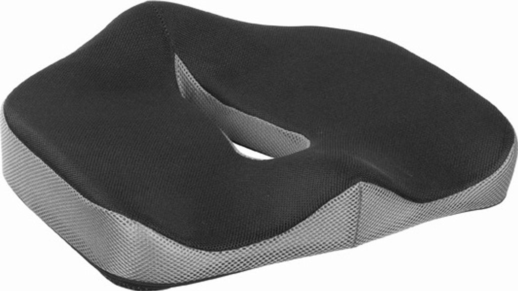 Podsedák pod hýždě ergonomický černý Powerton Obrázok produktu 