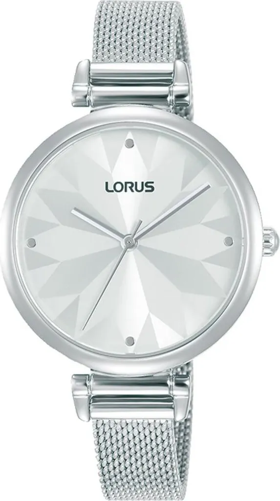 Montre bracelet femme Lorus RG211TX5 chic en acier inoxydable brillant