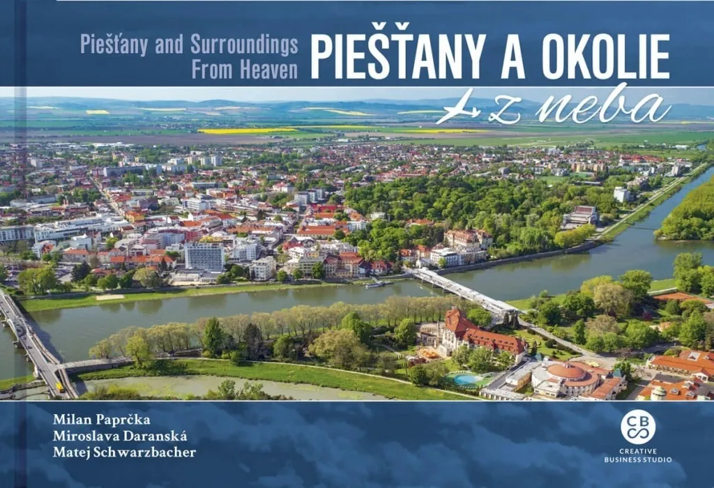 Beau Livre Photo Piešťany vus du ciel par Milan Paprčka - Album Relié