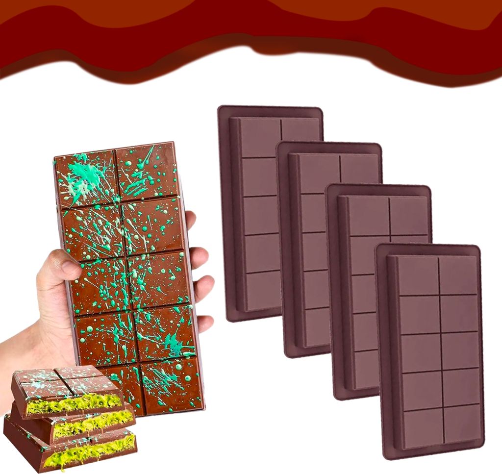 4xSchokoladenform Pralinenformen Pralinenform Extra tief Produktbild 