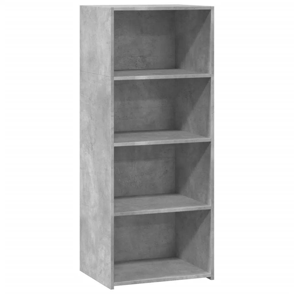 SYFAX™ Credenza Grigio Cemento 50x41x124 cm in Legno Multistrato