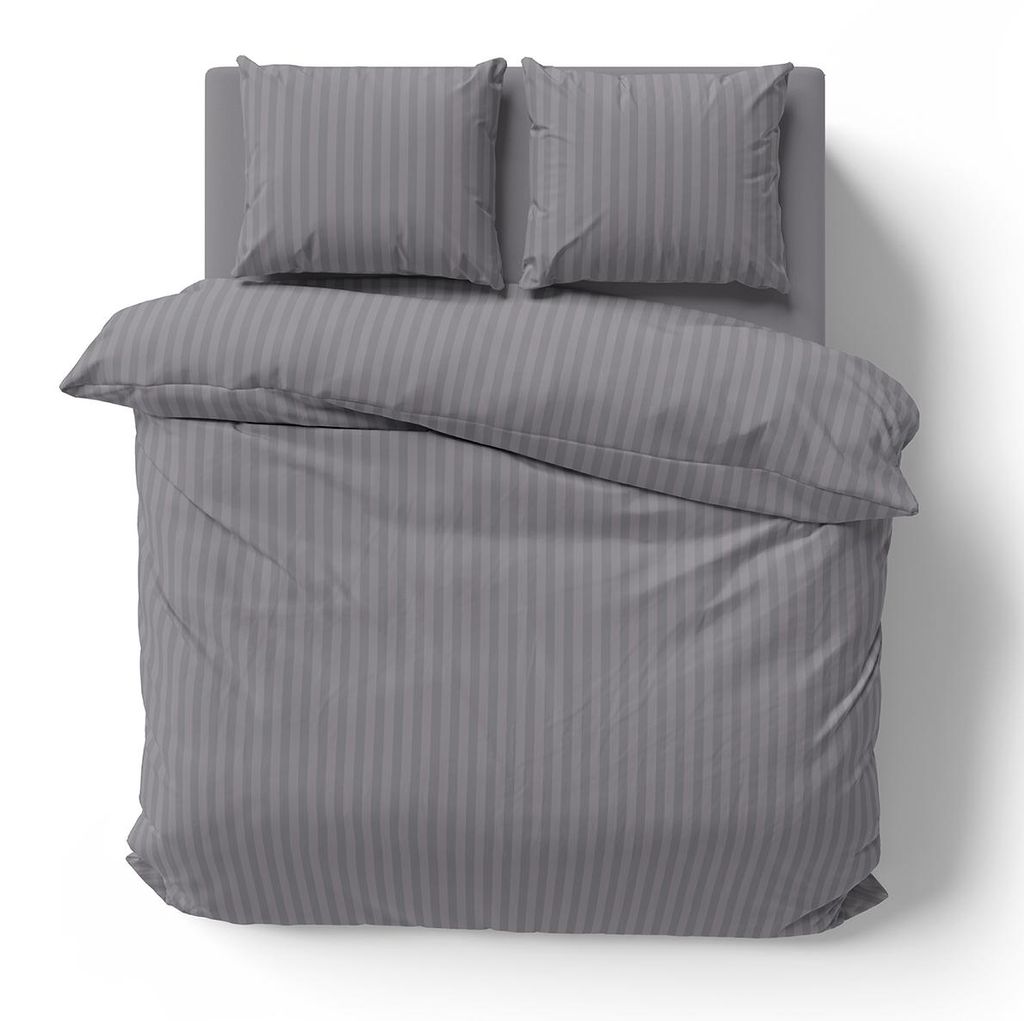 3 teilige Bettwäsche 200x200 cm Mikrofaser Premium Damast Produktbild 