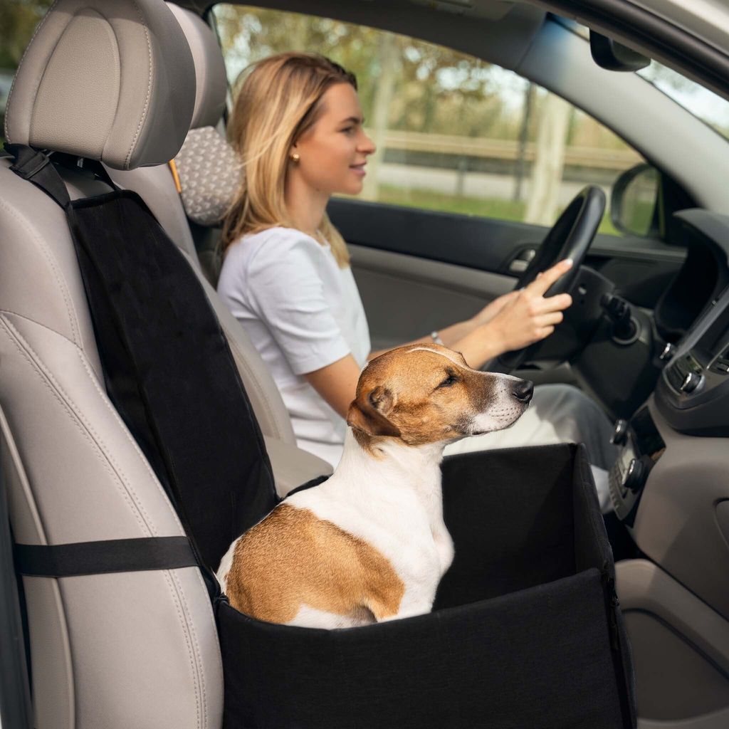 Fudajo Autositz für kleine bis mittlere Hunde 100x45 cm mit Produktbild 3