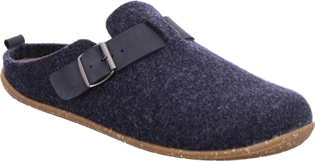 Rohde Tivoli-H Herren Clogs Pantoletten Pantoffel Hausschuhe nachhaltig recycelt, Farbe:Blau (Ocean), Größe:EUR 40