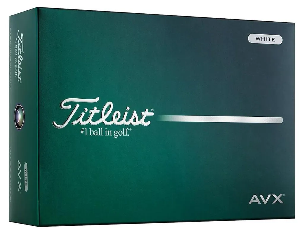 Balles de golf Titleist AVX blanches : solution contre le spin excessif