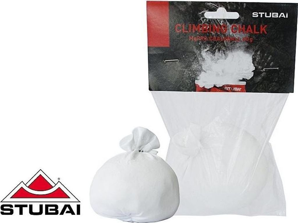 STUBAI Chalk-Ball Set – 25 x 60 g Chalkball im Netz | 100 % Magnesium Carbonat | Klettern, Bouldern, Turnen, Crossfit, Gewichtheben, Pole Dance |...