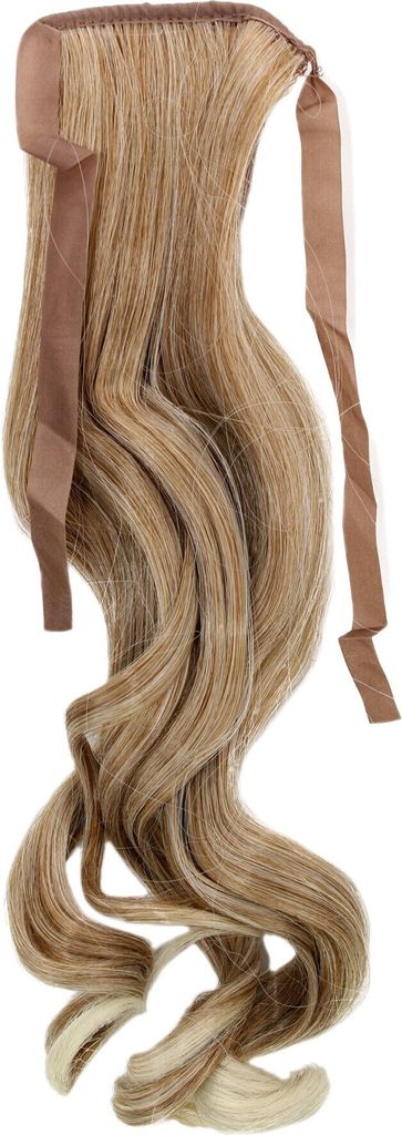 WIG ME UP Haarteil Kupfer-Hell-Blond-Mix, wellig, Bändchen, Produktbild 