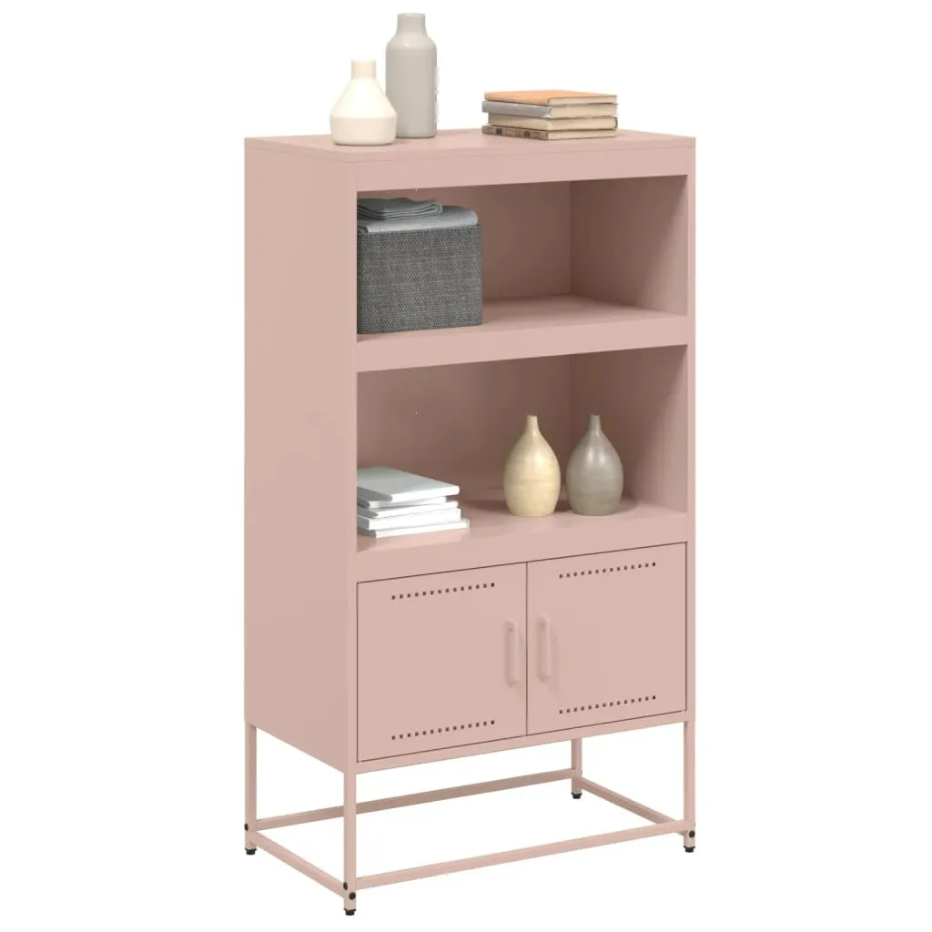 Sideboard Giallo Senape Acciaio 68,5x107 cm Maison Exclusive Chic - 4