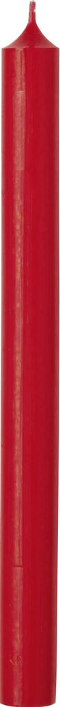 Stabkerzen aus Paraffin, 250/22 mm, Rot, KERZENFARM HAHN, Produktbild 4