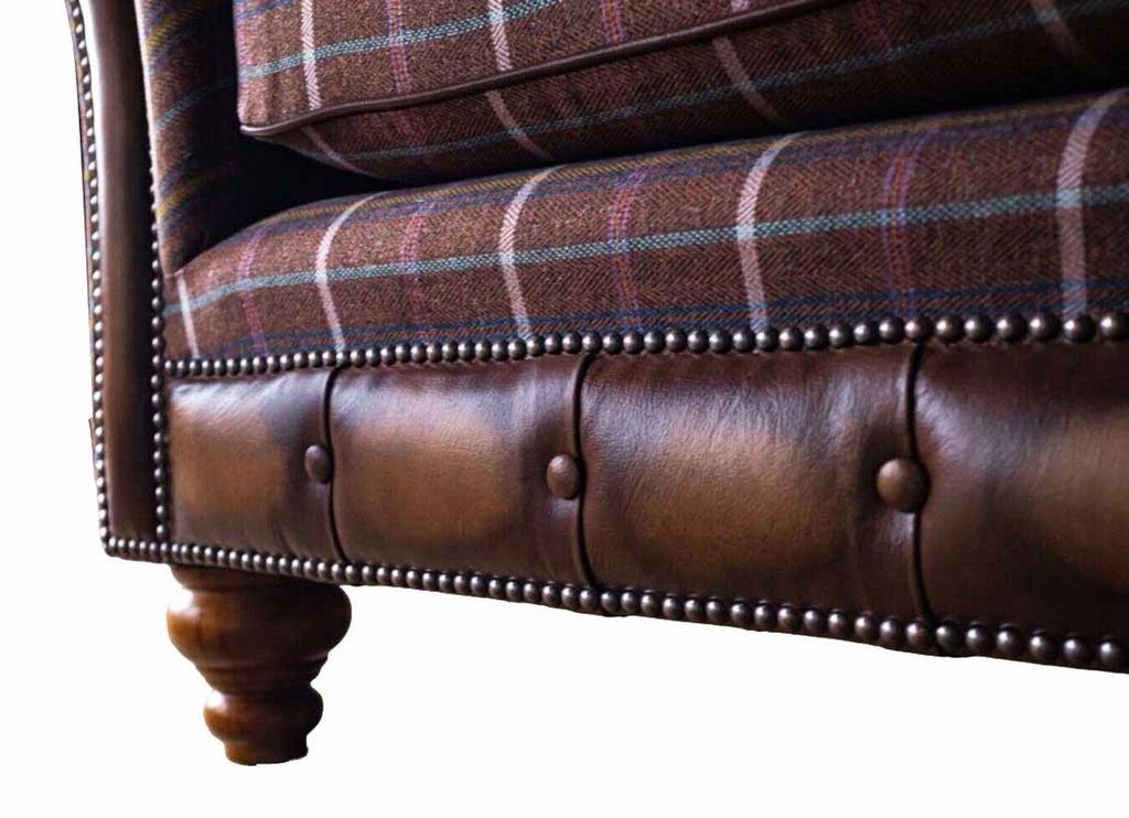 Chesterfield Zweisitzer Möbel 2 Sitzer Sofa Couch Polster Lounge Couchen