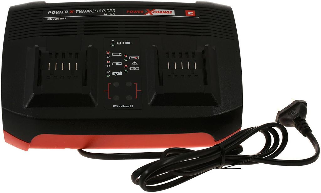 Einhell Power X-Change Zweifach-Ladegerät, Produktbild 