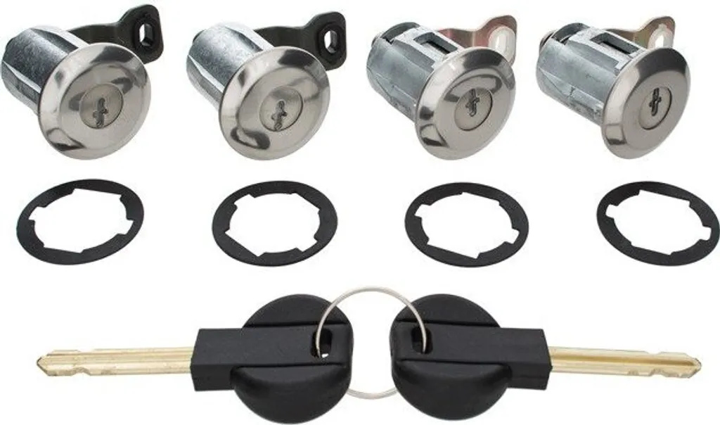 Serrure de Porte Cylindre en Acier Renforcé pour Citroën Xsara et Picasso