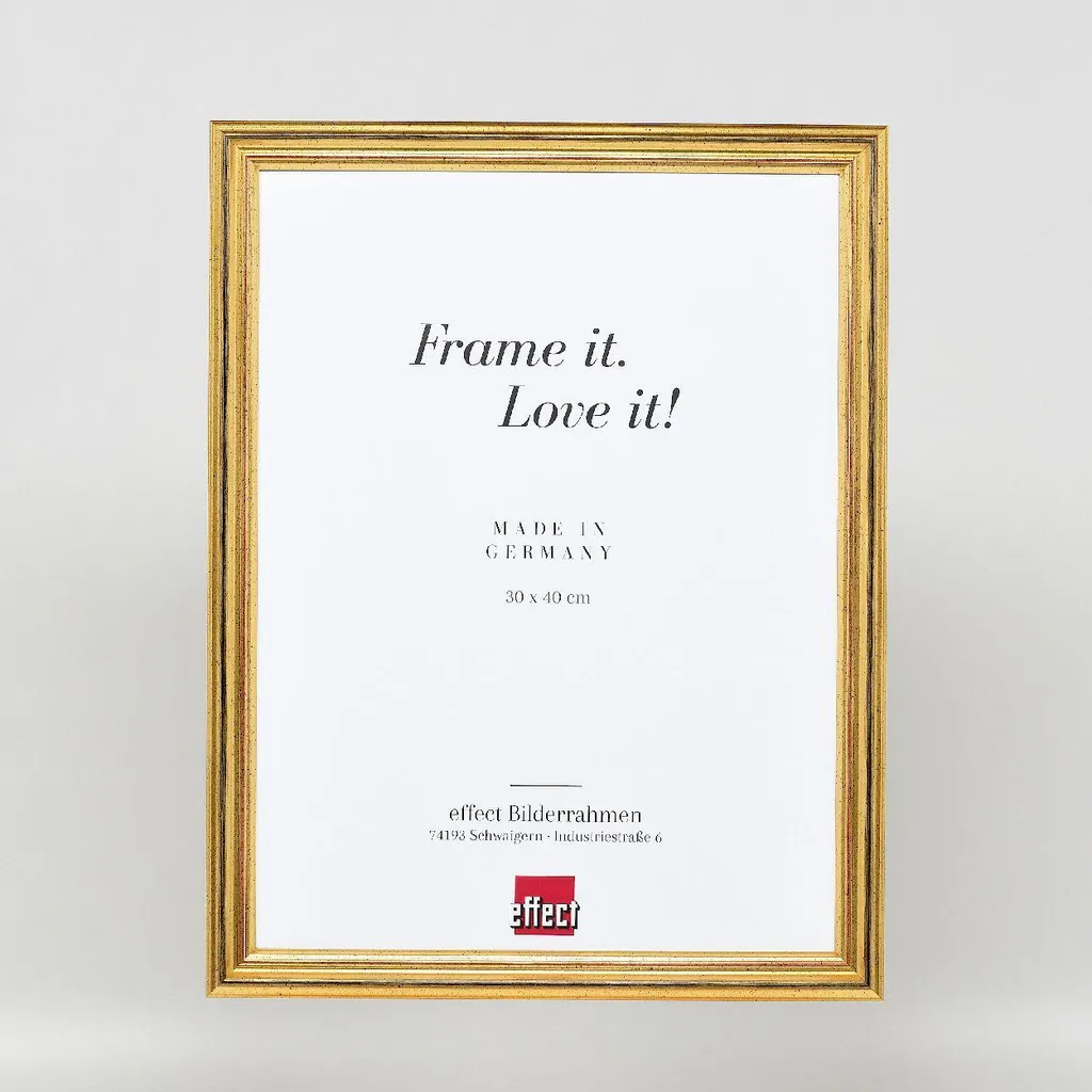 Cornice d'Arte Oro 20x20 Profilo 44 - Effetto Specchio da Parete - 3