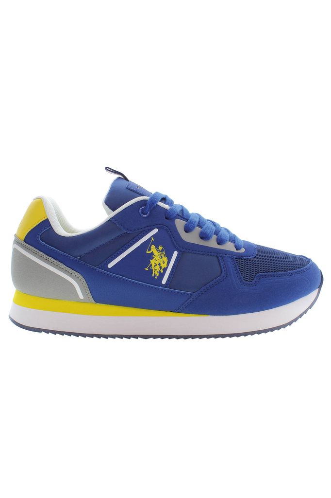 Bester Preis: Blauer Herrensportschuh mit Stil und Komfort. Produktbild 
