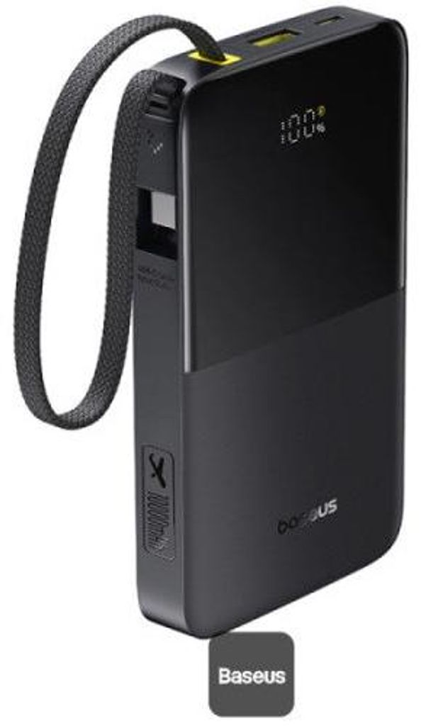 Baseus Powerbank, 30000mAh, 22,5W, met USB/USB-C poorten en Productafbeelding 