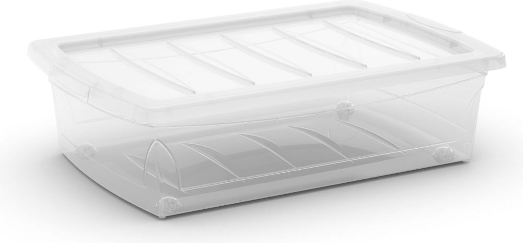 KIS Kunststoffbox Spinning Box M Transparent Produktbild 
