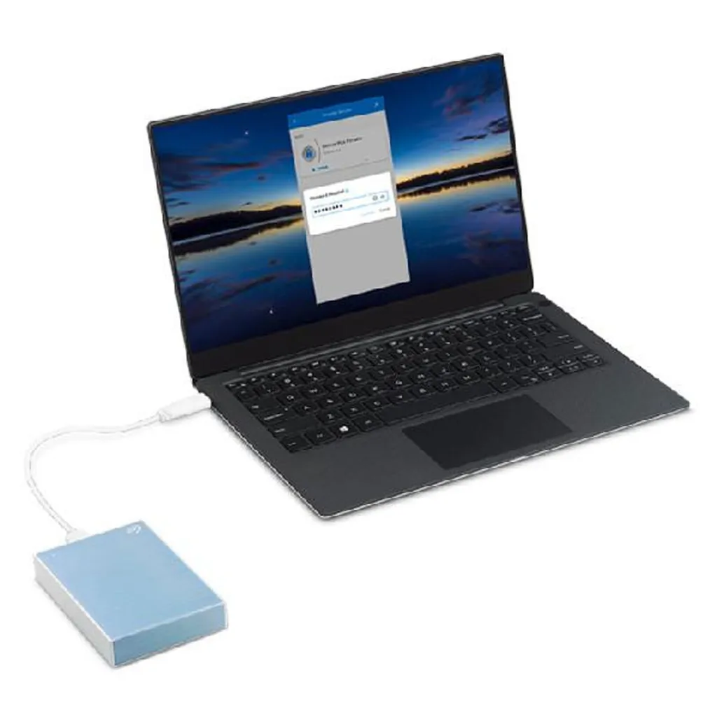 Seagate One Touch 2TB STKY2000402 HDD Esterno Portatile Azzurro - 9