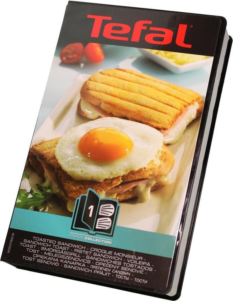 Tefal XA 8001 SNACK COLLECTION Plattenset Nr.1 Sandwich Produktbild 2