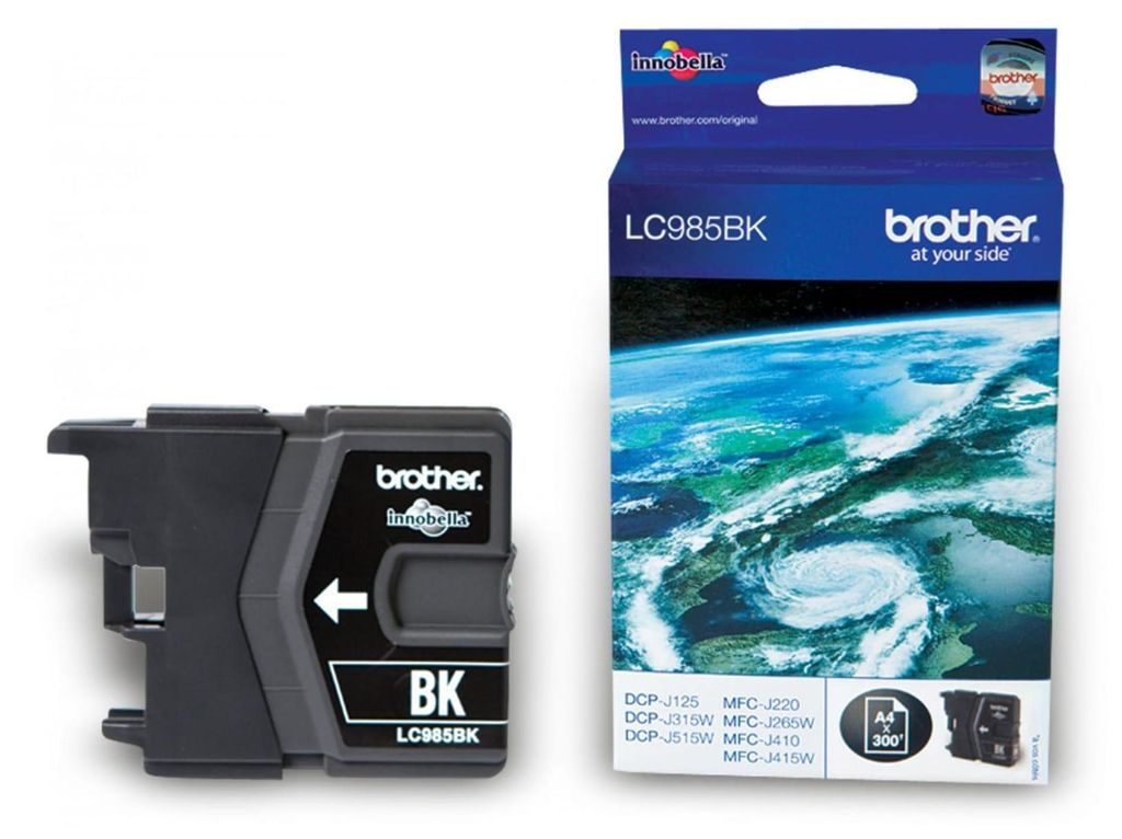 Brother LC985BK Tlačová kazeta čierna Obrázok produktu 