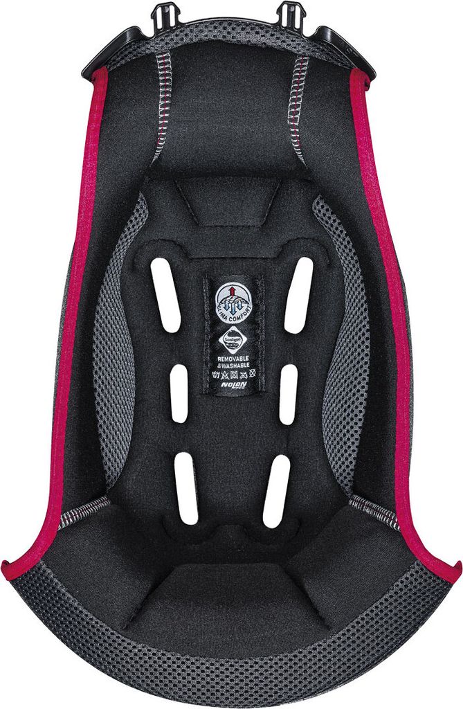 Interno Casco CLIMA COMFORT Taglia M Nero Rosso NOLAN N60-5 Immagine del prodotto 
