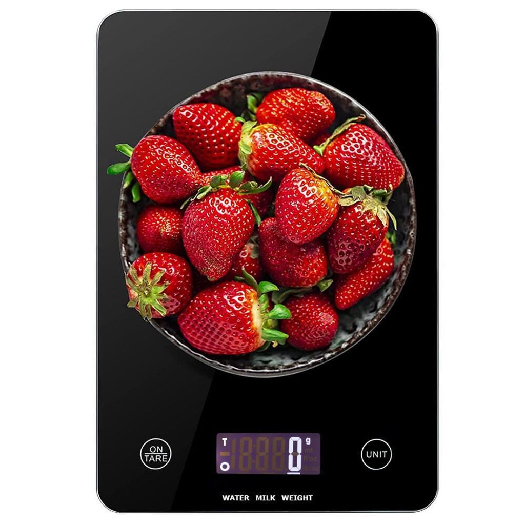 Verk 17031 Elektronická kuchyňská váha do 5 kg se skleněným Obrázek produktu 