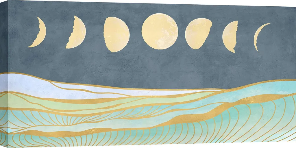 Habiller un Grand Mur Vide avec ce Tableau Toile Sayaka Miko 140x70 cm