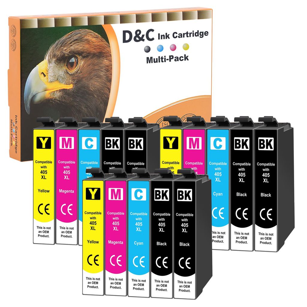 D&C 15pack 405XL Patronen für Epson 405 XL Druckerpatronen Produktbild 